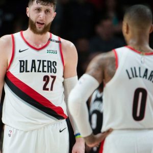 “If Damian Lillard leaves Portland then so do I”: Jusuf Nurkic puts the Blazers front office on blast by calling them ‘stupid’ for thinking of letting Lillard go