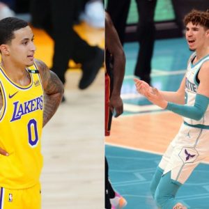 "Kyle Kuzma, I'm your favorite player's favorite player:" When 16-year-old LaMelo Ball talked trash to Lonzo's former Lakers teammate