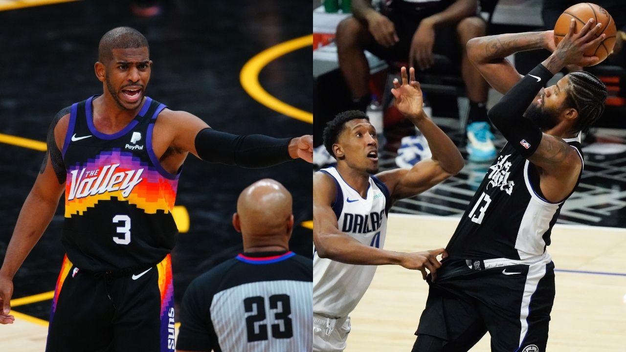 “A lot of tight throats for both the Clippers and the Suns”: Skip Bayless goes off on guys like Paul George and Chris Paul for their abysmal shooting during the former’s Game 4 loss