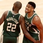 "Khris Middleton retiring will be the toughest day of my career": Giannis Antetokounmpo gives his Bucks co-star an emotional tribute following their Game 3 win over Trae Young and the Hawks