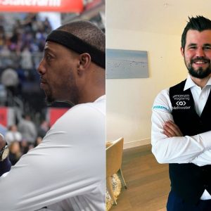 "Yes please!": Magnus Carlsen implores Celtics legends Paul Pierce and Kevin Garnett to pursue their idea of 'The Truth and The Ticket' podcast