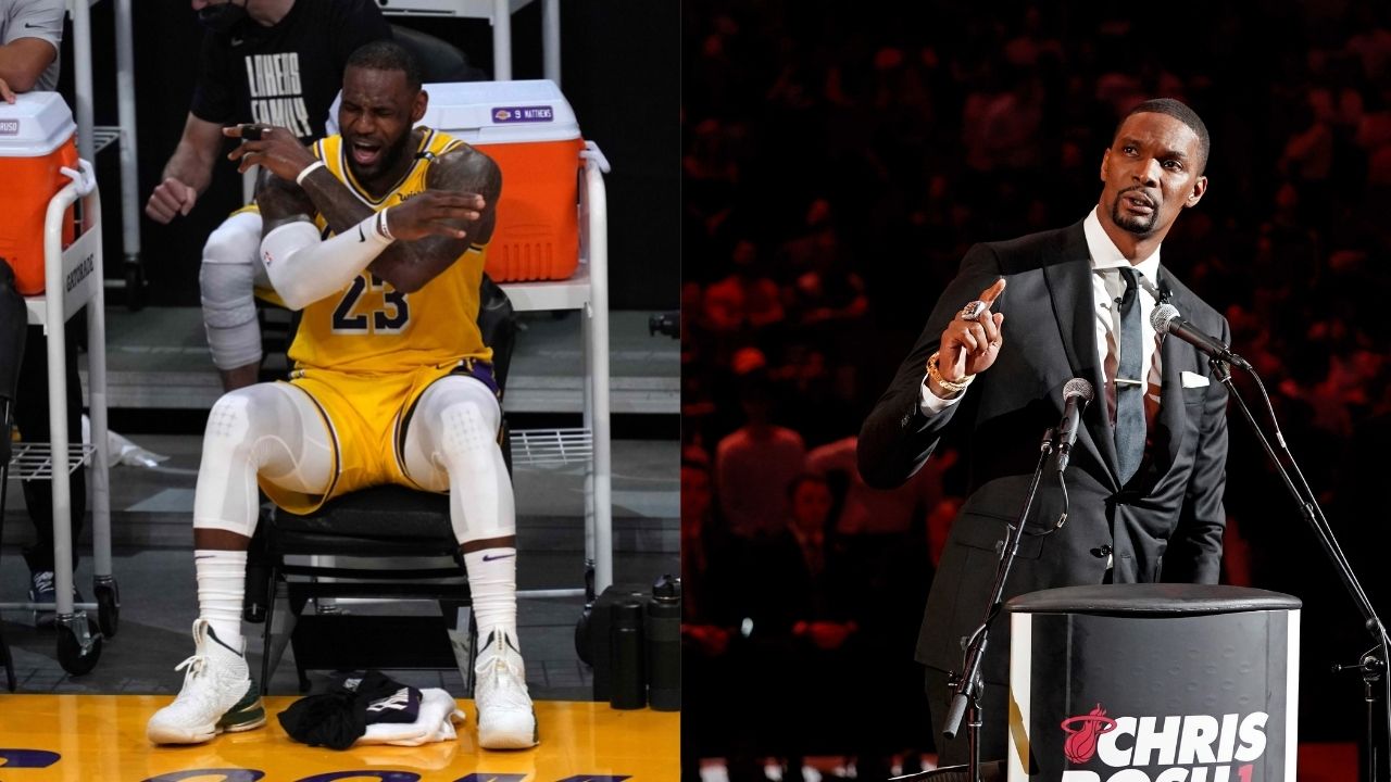 "LeBron James has maybe one or two years left": Former teammate Chris Bosh talks about how long the King can sustain his level of play