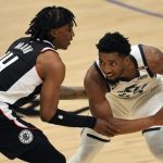 "Salute to Terance Mann... He's always been a warrior!": Donovan Mitchell praises the Clippers' forward after his career-high 39 point performance propelled the comeback Game 6 win