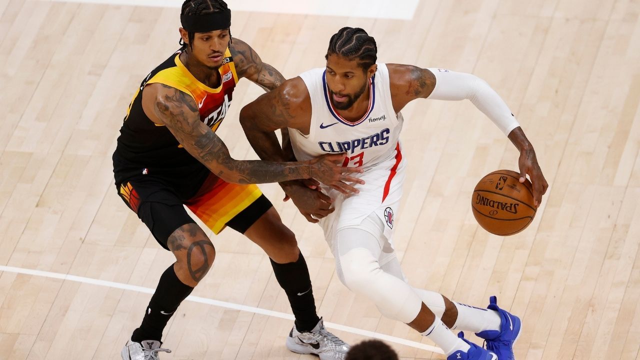 "Can anybody find Paul George?!": Kendrick Perkins blasts the Clippers superstar following his inefficient playoff performances after the Game 1 loss against Donovan Mitchell and his Jazz