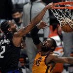 "Oh my God! See that Kawhi Leonard dunk?": Sixers' Joel Embiid is in awe after watching the Clippers' star dunk over Derrick Favors
