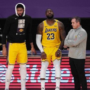 "Get the big guy healthy": LeBron James emphasizes the fitness of Anthony Davis as Lakers' top priority this offseason