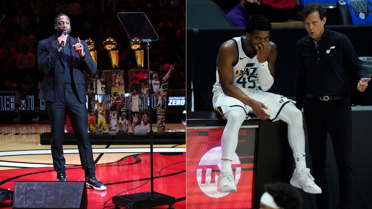 "Dwyane Wade is seriously concerned about Donovan Mitchell’s desire to stay in Utah": Jazz part-owner and his mentee seem to be at odds regarding franchise's future