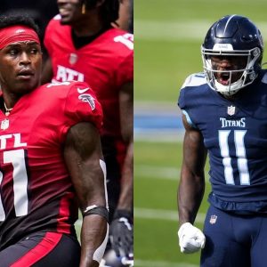 “Y’all done F*cked up”: AJ Brown is stoked after Tennessee Titans trade for Julio Jones.
