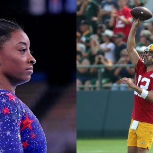 "I spent this off-season working on my mental clutter": Aaron Rodgers stand by Gymnast Simone Biles decision to not participate in Olympic Final