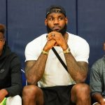 "LeBron James joins forces with Ben Simmons to make orphanages": NBA Twitter roasts the Lakers' superstar for dropping bricks at Bryce James' AAU game