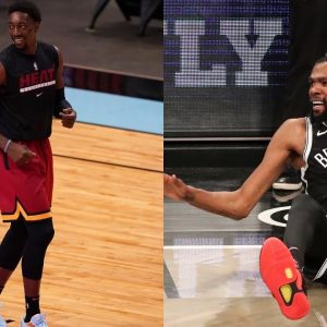 “Kevin Durant stop lying, Damian Lillard took your ball!”: Nets MVP hilariously squabbles with Bam Adebayo for breaking an unwritten rule in basketball ahead of Tokyo 2020