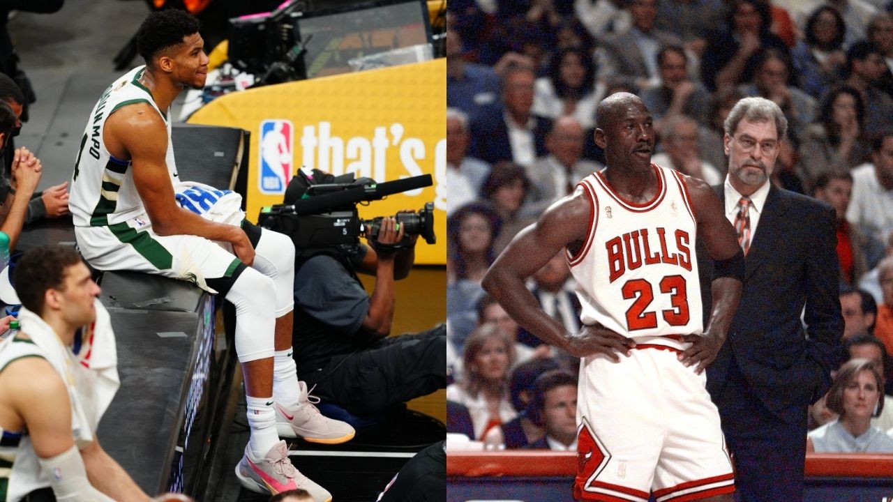 “How did Giannis lose after scoring 20 points in 1 quarter?!”: NBA fans are perplexed by Bucks' Game 2 loss despite Michael Jordan-esque performance by their 2x MVP