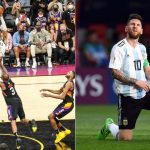 "Lionel Messi and Papu Gomez imitate Jrue Holiday and Giannis": This viral video of Argentine footballers copying Bucks' iconic Final Game 5 alley-oop will gladden you
