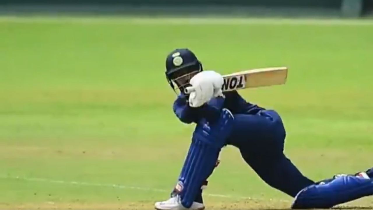 Ruturaj Gaikwad: CSK player bats in India's intra-squad practice match ahead of 1st SL vs IND ODI