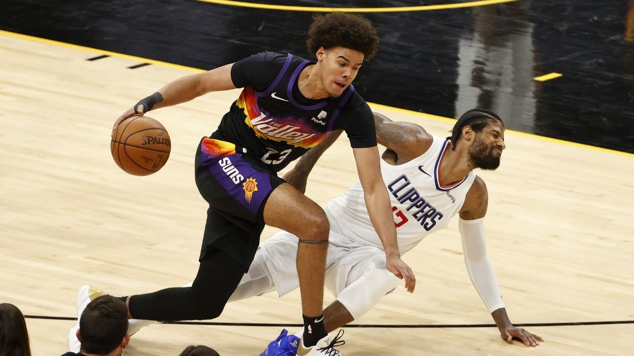 "Cam Johnson is in the NBA Finals playing crucial minutes and getting his Masters Degree at the same time?!": Phoenix Suns' forward talks about finishing his masters in the upcoming months