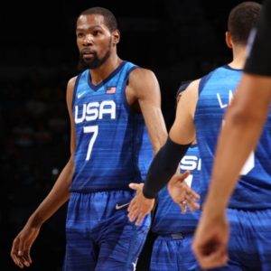 "Happy Birthday Kevin Durant!": Entire Team USA Olympics contingent trolls the Brooklyn Nets superstar ahead of their opening ceremony