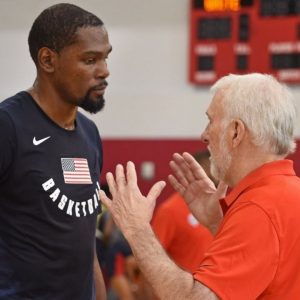 "If Kevin Durant said no, I would've begged, cried, done anything to change his mind.": Team USA Head Coach Gregg Popovich talks about how important the Nets' superstar's presence was for him