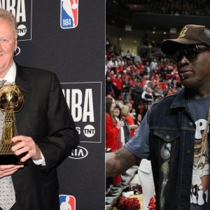 "Dennis Rodman would be all over Larry Bird, but he'd talk as if he was open !": When the Worm recalled how he tried extra hard to defend the Celtics legend amidst trash talks