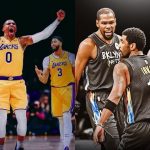 "Lakers Big 3 over the Nets Big 3": Kendrick Perkins outrageously explains why LeBron James and the Lakers are better than Kevin Durant and co