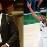 "If Giannis Antetokounmpo wins the championship and Finals MVP, he'll dethrone LeBron James and Kevin Durant": Kendrick Perkins has yet another hot-take regarding the Bucks' superstar