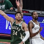 "Kevin Durant’s two rings are worse than Giannis’ one ring": Nets superstar likes tweet downplaying Bucks Finals MVP’s win over Chris Paul and Suns