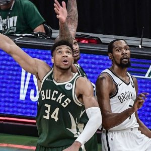 "Kevin Durant’s two rings are worse than Giannis’ one ring": Nets superstar likes tweet downplaying Bucks Finals MVP’s win over Chris Paul and Suns