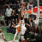 "Giannis Antetokounmpo's block on Deandre Ayton was the best block of all time.": Pat Connaughton snubs LeBron James' 2016 Finals block after Greek Freak's incredible block in NBA Finals Game 4