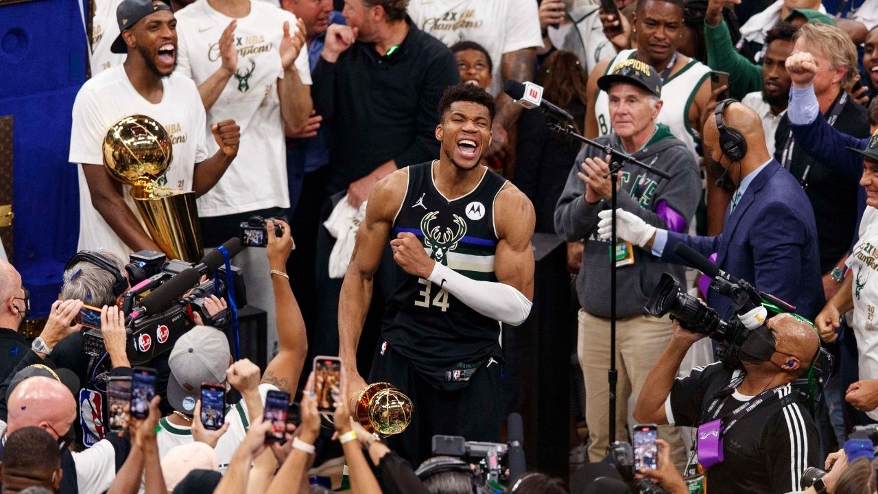 "Lets have a great offseason... WORK": Giannis Antetokounmpo channels his inner Kobe Bryant before getting on the offseason grind