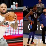 "Stephan A Smith with one of the worst Knicks takes of all time": NBA Fans ridicule the ESPN analyst for his foolish trade idea sending Damian Lillard to New York Knicks for their entire starting five