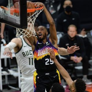 "Hey Ronnie2K, get these Adidas off my feet ": Mikal Bridges roasts NBA 2K for messing up the Phoenix Suns swingman's shoes on their game