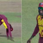 Chris Gayle celebration video: 41-year old Gayle pulls off cartwheel celebration after dismissing Reeza Hendricks on 1st ball in Grenada T20I