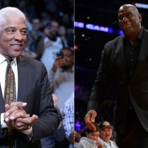 "We cut off Julius Erving at the baseline, he started walking in the air": Magic Johnson describes arguably the greatest NBA Finals layup of all time by Dr. J in 1980 vs Lakers