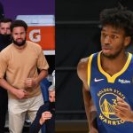 "James Wiseman don't know a damn thing... I'm teaching him the ropes": Klay Thompson takes out the Warriors' rookie on his boat