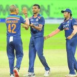 Chetan Sakariya 1st wicket: Krishnappa Gowtham grabs fantastic sliding catch to hand Sakariya maiden ODI wicket vs Sri Lanka