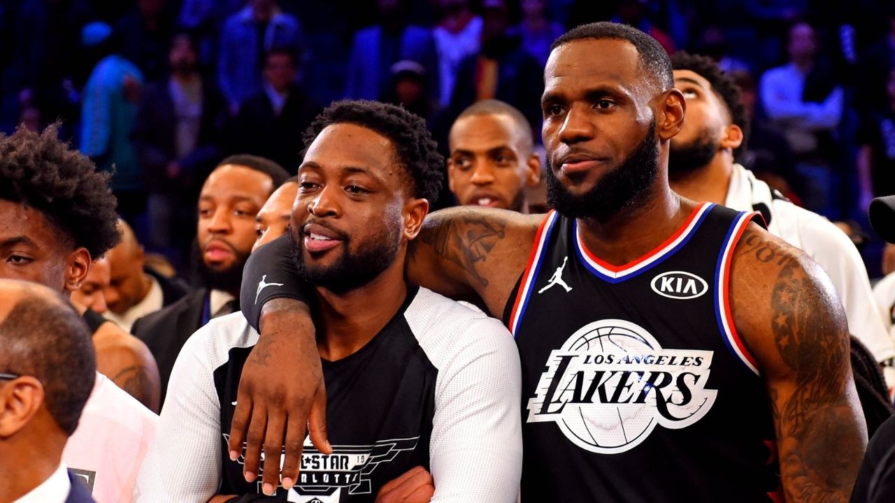 “Dwyane Wade doesn’t seem to be smoking the same cigar as LeBron James?!”: NBA Twitter sparks as debate as the Lakers superstar and Carmelo Anthony celebrate The Flash’s 40th birthday