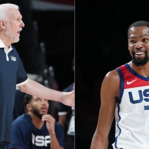 "Gregg Popovich challenges your IQ for the game every day": Kevin Durant lavishes effusive praise on Spurs and Team USA head coach ahead of Tokyo 2020