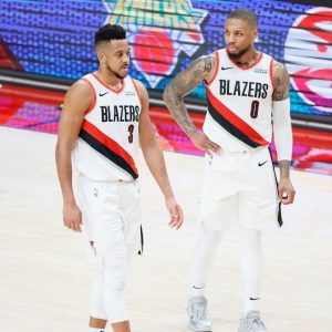 ‘Damian Lillard, it is getting out of hand bruv’: CJ McCollum responds to fellow Blazers superstar’s trade rumors amidst Lakers and Warriors interest