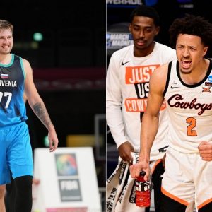 "The way Luka Doncic and I approach basketball is similar": Cade Cunningham lavished praise on the Mavericks superstar on JJ Redick's podcast ahead of 2021 NBA Draft