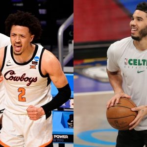 “Jayson Tatum is the prototype for what I want to be”: Cade Cunningham has high hopes for himself ahead of the 2021 NBA Draft as he compares Celtics superstar to the likes of Giannis and Kawhi Leonard