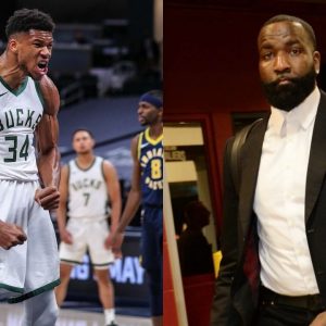 "Giannis Antetokounmpo went from Robin to the most dominant player in the league?": NBA Twitter cannot handle Kendrick Perkins and his drastic change in opinion about the Bucks superstar