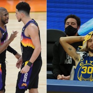 "Chris Paul and Devin Booker just surpassed the Splash Brothers": The Phoenix Suns backcourt recently achieved a huge feat in the 2021 NBA Finals