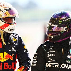 "That makes the championship more exciting"– Lewis Hamilton claims it's more interesting to battle Max Verstappen than a hostile teammate