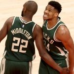 "Giannis and I hated each other on the court": Khris Middleton reveals how the Milwaukee Bucks' 2 most important players one-upped each other in their early days together