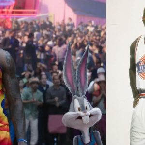 "Look who I found in the stands!": How Sylvester found Michael Jordan to help LeBron James and the Tune squad in Space Jam: A New Legacy