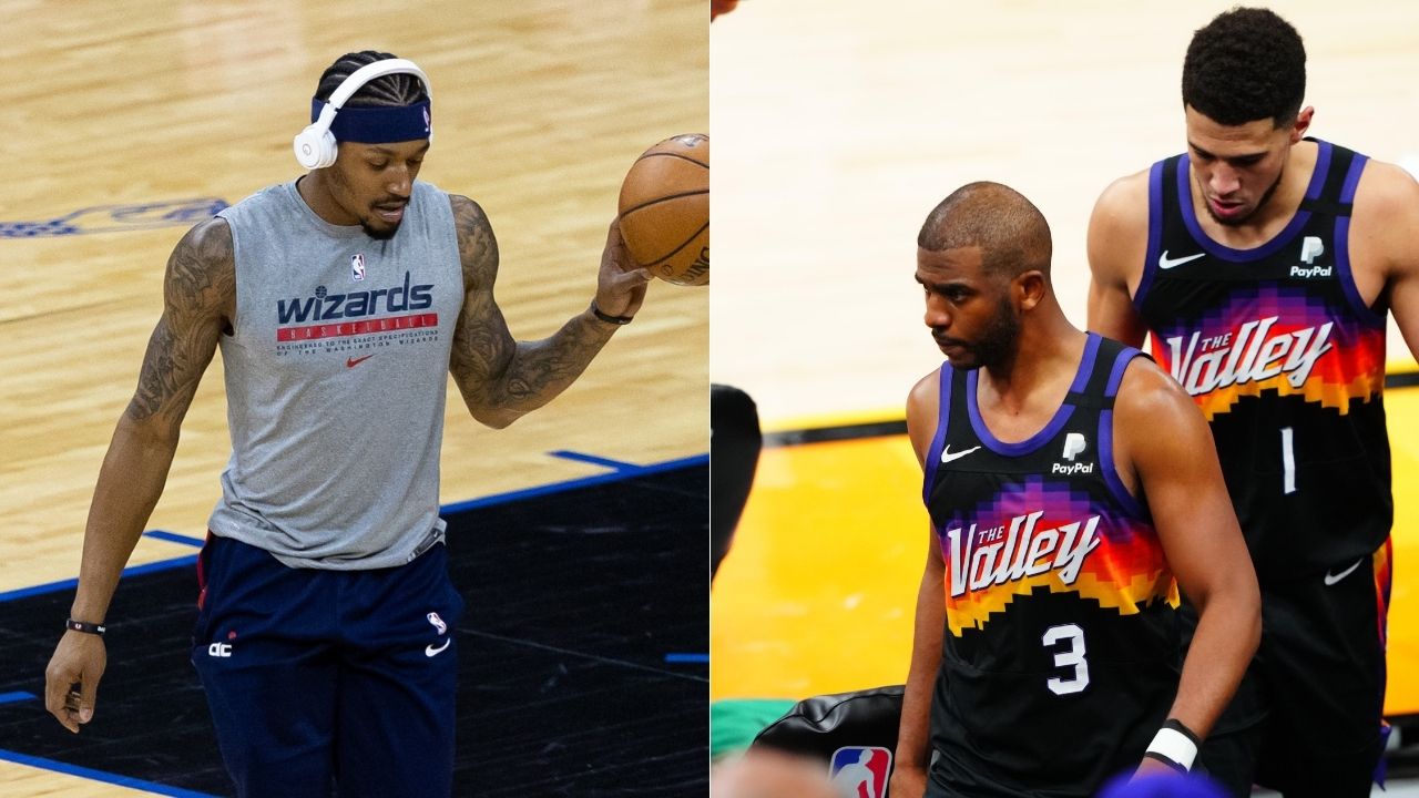 "Dumb-a** question": Bradley Beal's honest opinion about question posed to Devin Booker and Chris Paul after NBA Finals Game 5