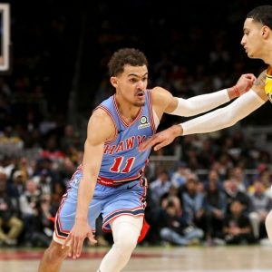 "Kyle Kuzma was a better 3-point shooter than Trae Young in the 2020-21 regular season": The Lakers power forward was more efficient than Ice Trae from beyond the arc