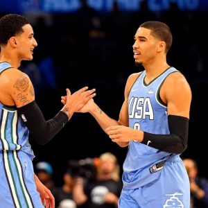 “Kyle Kuzma is on the same level as Jayson Tatum”: NBA insider says the Lakers star believes he’s in the same stratosphere as Celtics superstar
