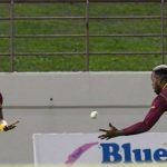 DJ Bravo and Fabian Allen catch: West Indian pair join hands to grab excellent rebound catch to dismiss Aaron Finch in 3rd T20I