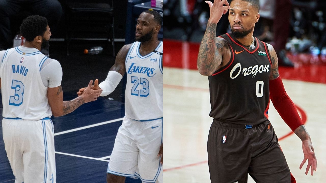 “The Lakers needs to trade Anthony Davis for Damian Lillard”: Colin Cowherd outrageously suggests the Blazers superstar should team up alongside LeBron James in exchange for ‘the Brow’