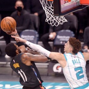 Hornets star LaMelo Ball offers Kyrie Irving the possibility of leaving Nike and joining him in taking up a shoe deal with Puma